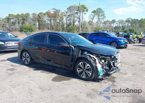 2018 Honda Civic Ex-T из США, поврежденный, VIN 19XFC1E35JE002796